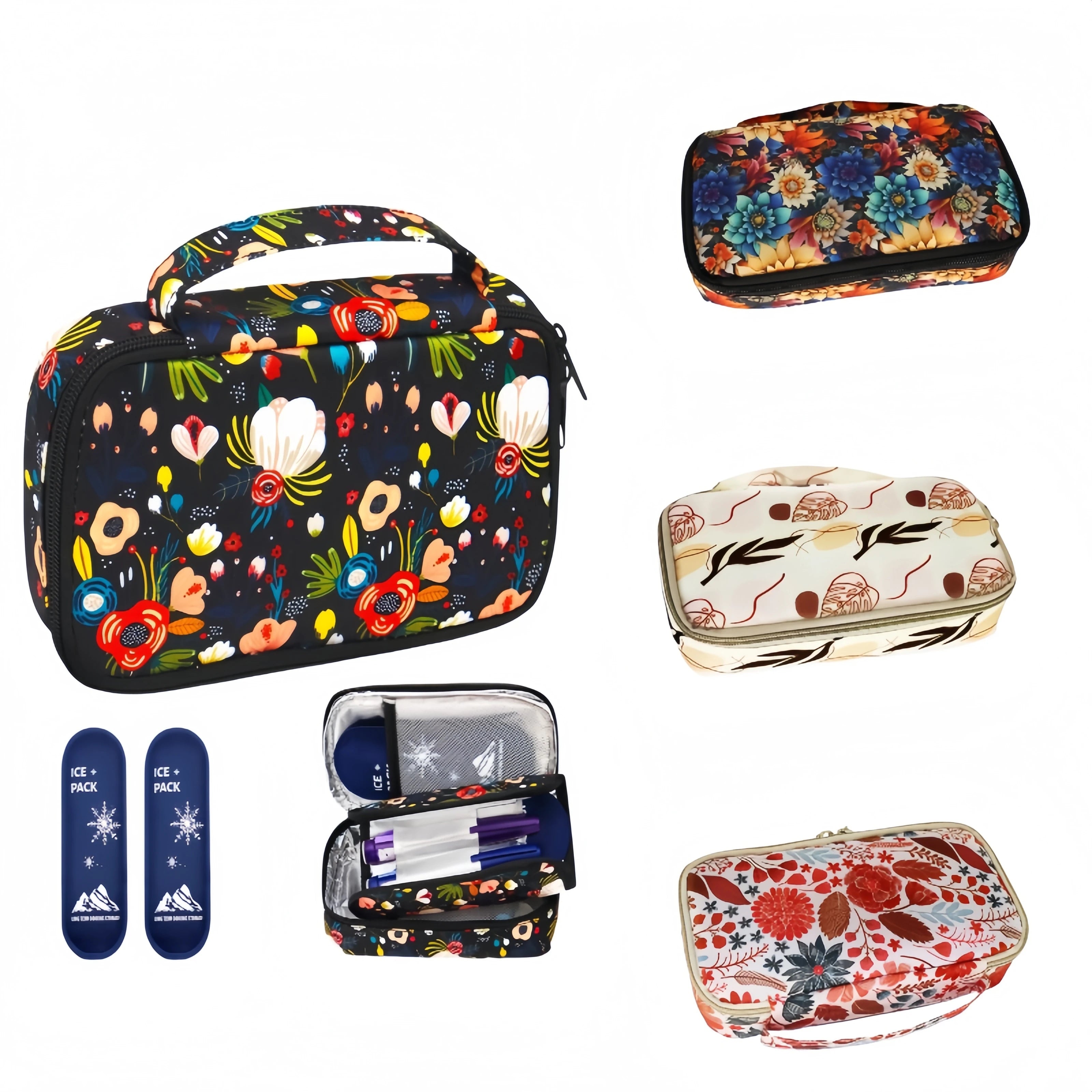 Large Portable Insulin Cooler Travel Bag &ndash; Lightweight