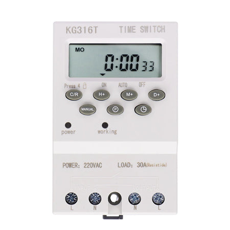 KG316T-II Digital Timer Switch &ndash; Power Outage Memory KG316T