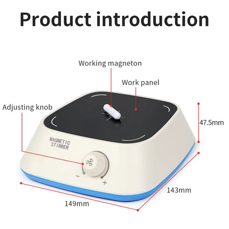 3L 3000RPM Mini Magnetic Stirrer &ndash; AC100-240V EU Plug