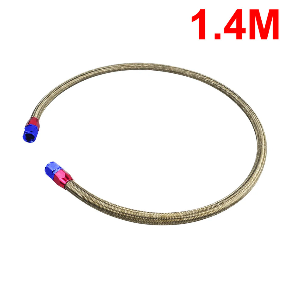 Hose de ulei împletită din oțel inoxidabil PQY AN10 cu rotire la 0 grade și 90 grade