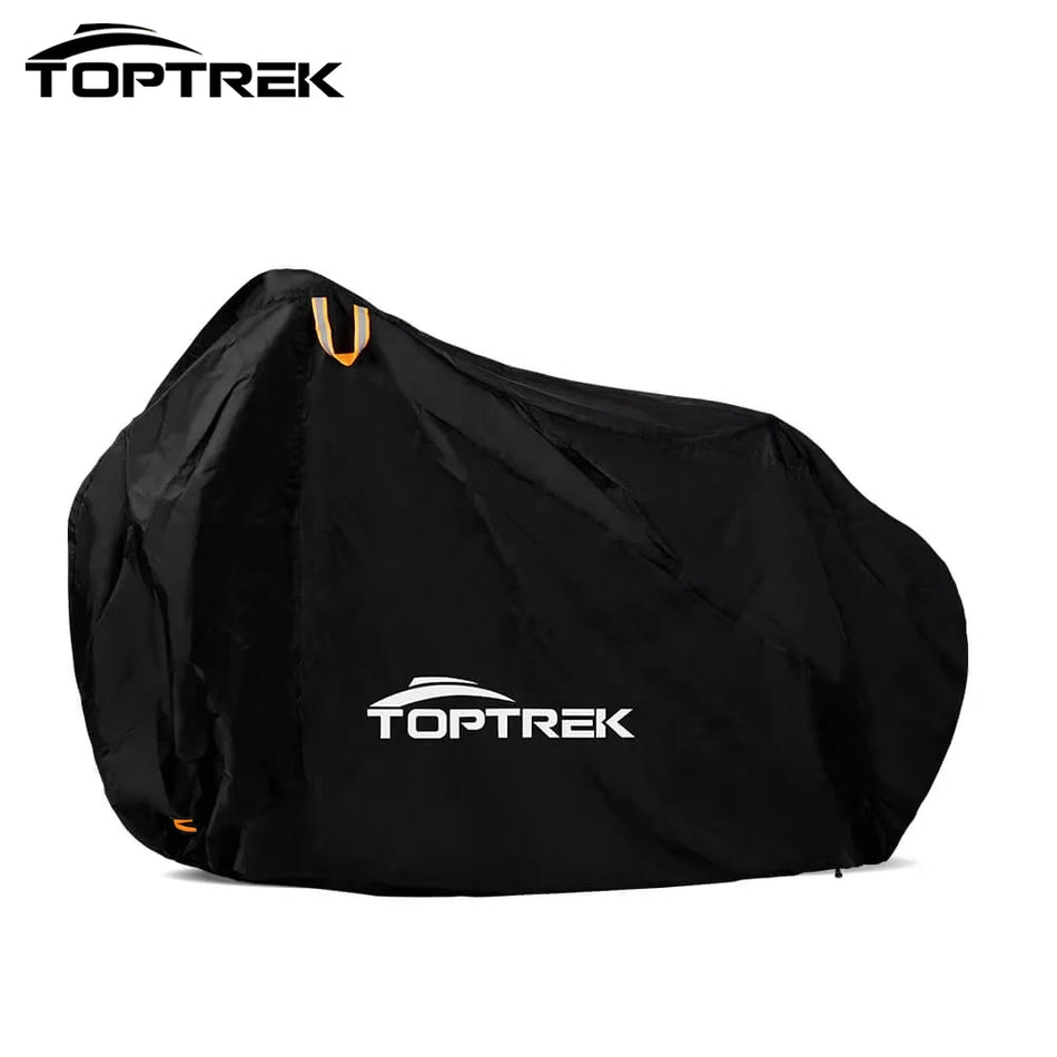 Toptrek dvigubas dviračių dangtis atsparus vandeniui UV 210D Oxford dviem dviračiams
