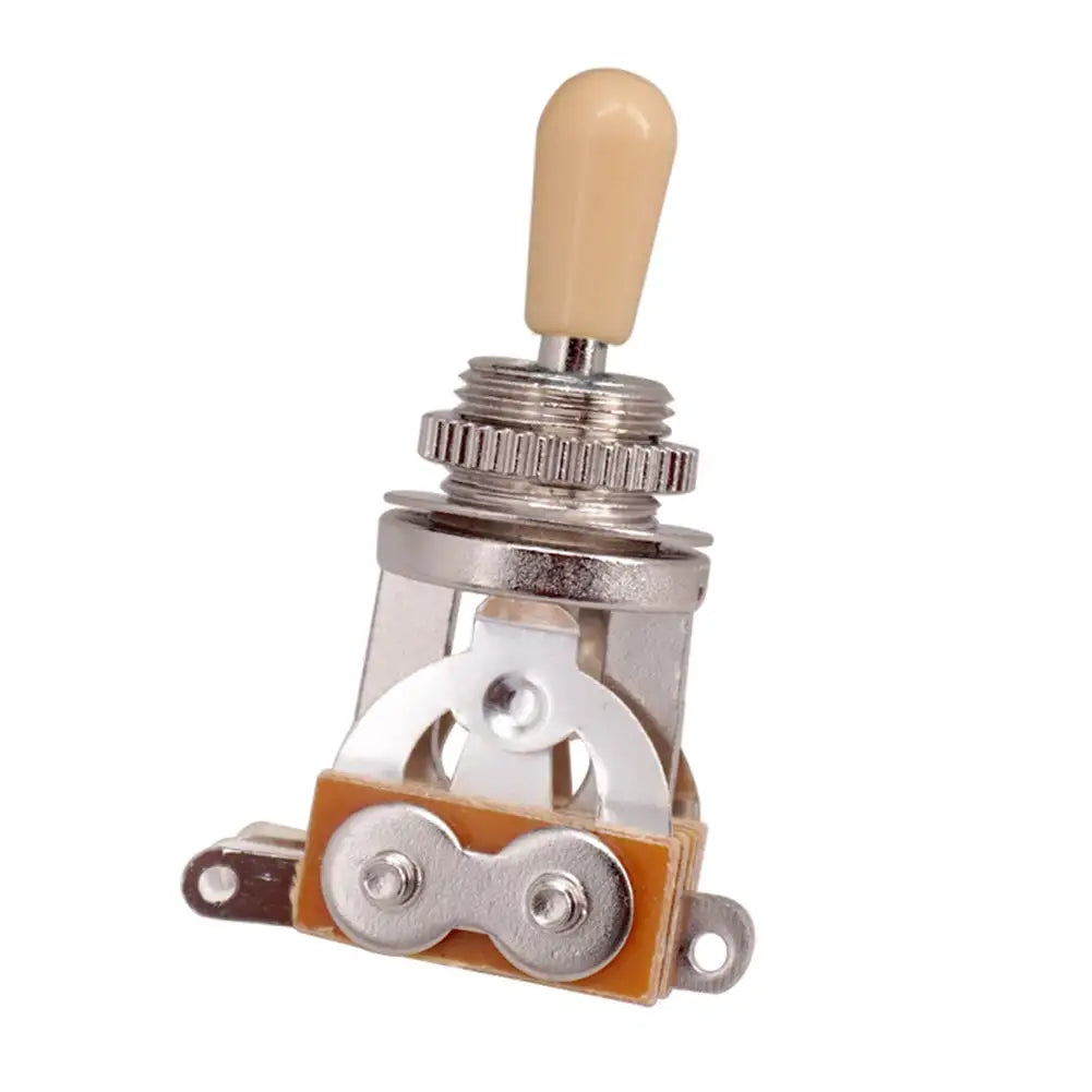3 Way Guitar Selector Switch Tip Cap For Les Paul Pickup Yellow