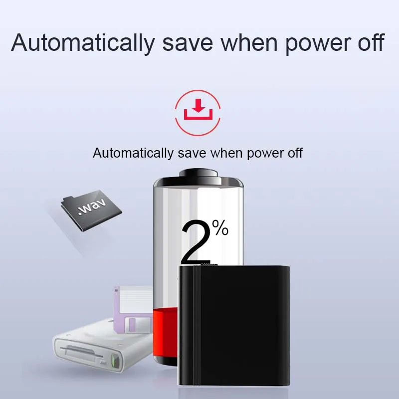 Mini Voice Activated Recorder &ndash; Ultra Compact Design