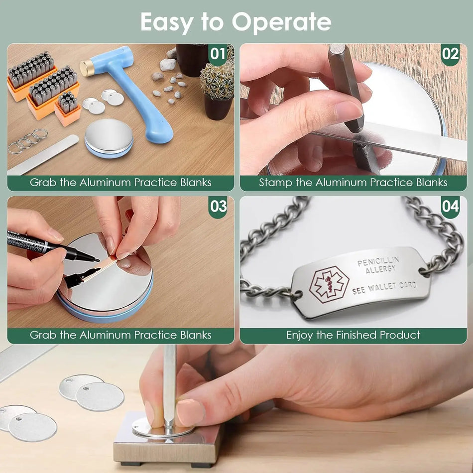 Avainnumerot ja kirjainsetti 63 kpl 3 mm aakkosleimasinpaketti