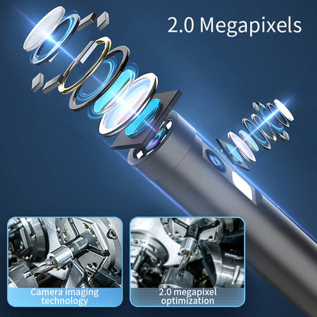INSKAM Endoscope Inspection Camera &ndash; 3 in 1 Versatile Connectivity