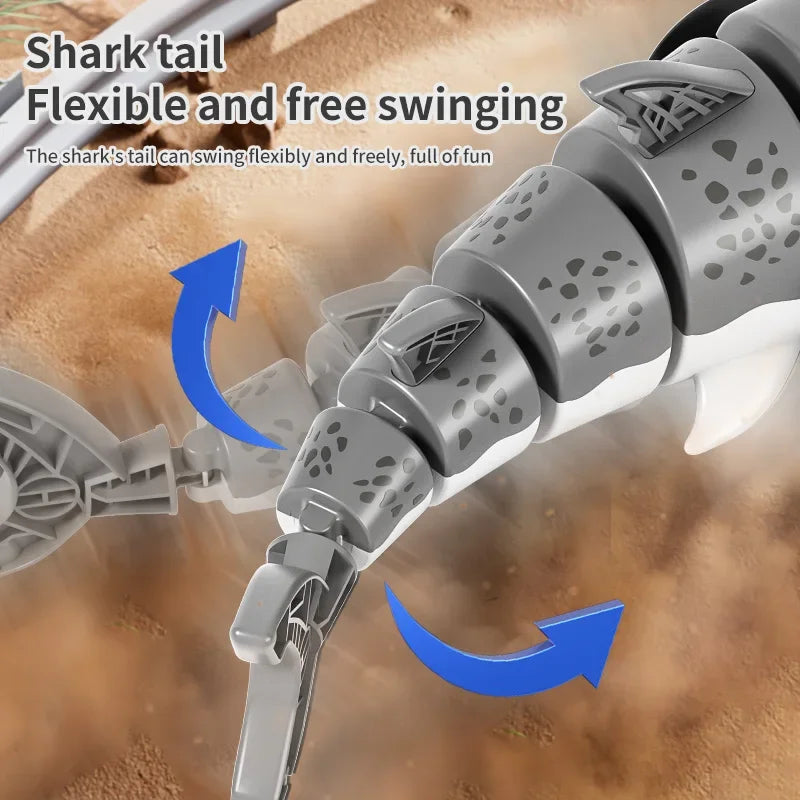 Bionic Shark RC Car &ndash; 360 Degree Rotating Remote Control