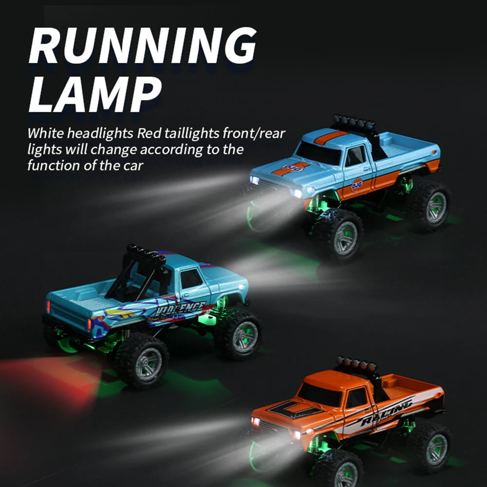 1/64 RC Car 2.4G Remote &ndash; Alloy Off Road Climber LED