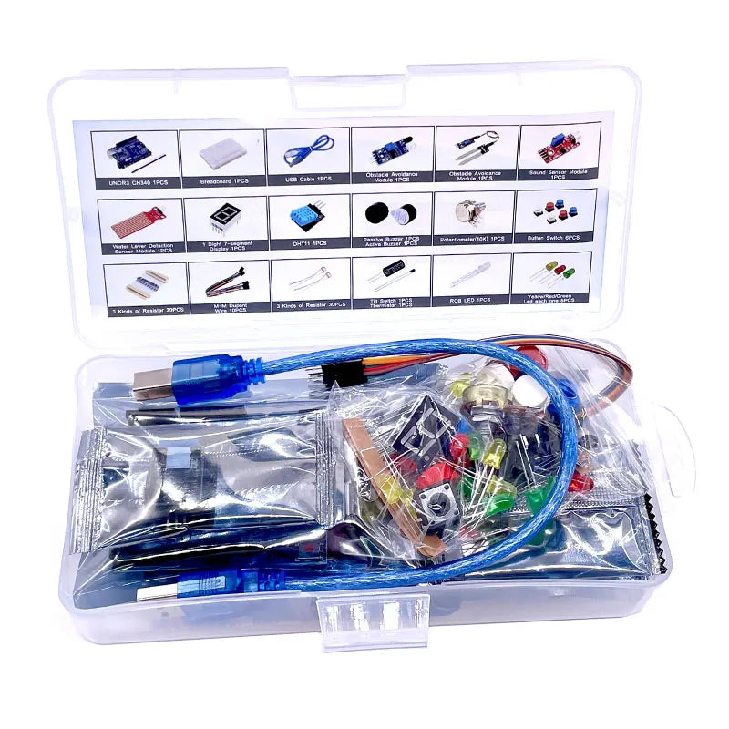 400 Breadboard DIY Learning Kit &ndash; Complete Electronics Project Starter Set