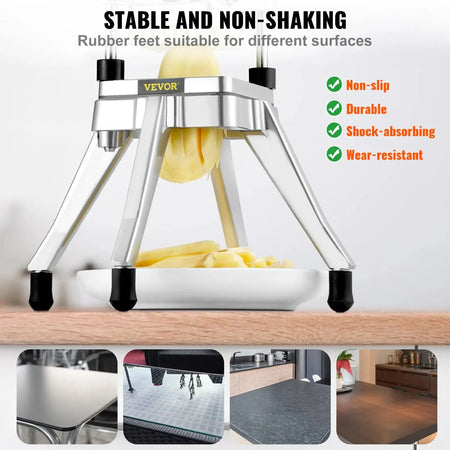 Manual Fruit Vegetable Dicer Cutter Stainless Steel Kitchen
