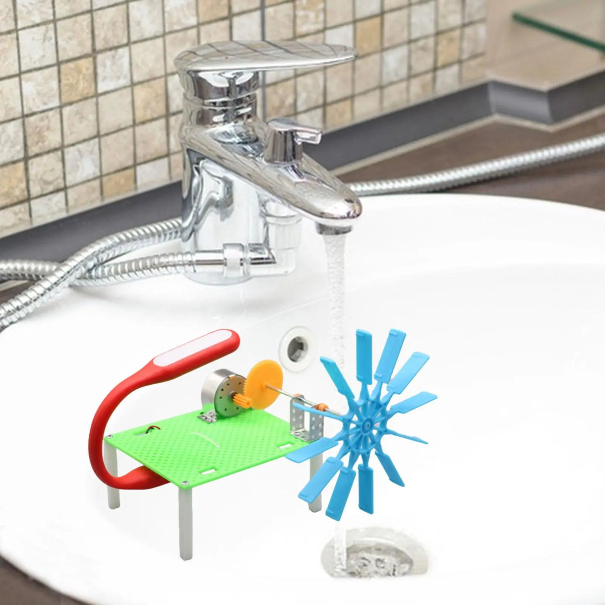 Hydroelectric Generator DIY Material Set &ndash; Engaging Science Experiment for Kids