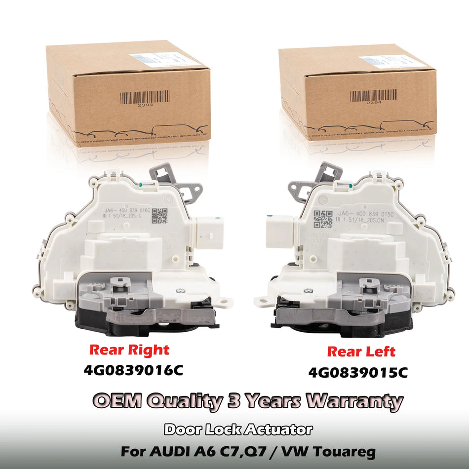 Oven lukitusaktuaattori Audi A6 C7:lle, Q7:lle ja VW Touaregille