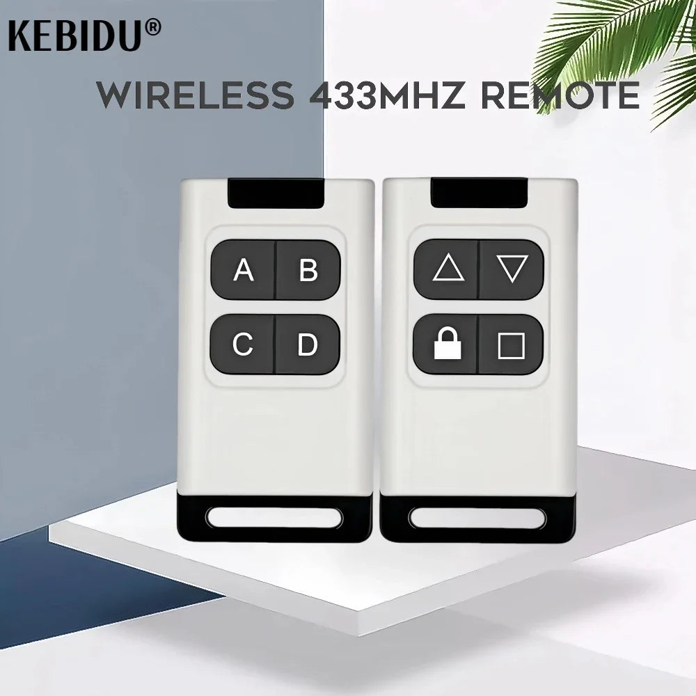 433MHz Remote Control Duplicator - Universal Garage Door Opener