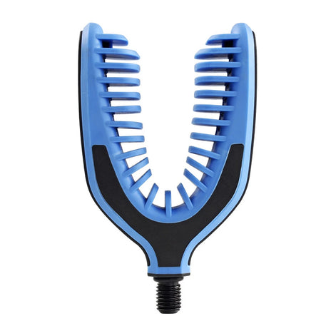 Carp Rod Rest Head M3/8 Thread &ndash; Compact Lightweight Design Blue