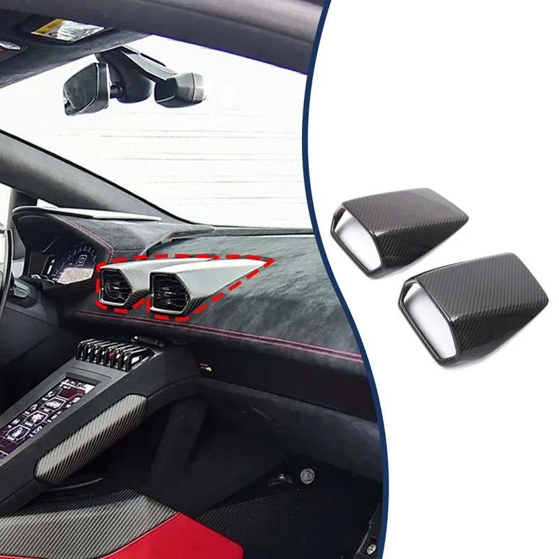 Kit de console de tableau de bord en carbone pour Lamborghini Huracán 580