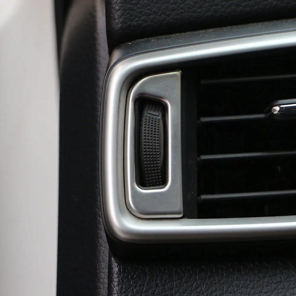 Copertura Pulsante Aria Condizionata Nissan Qashqai J11 X Trail T32 Acciaio Inossidabile