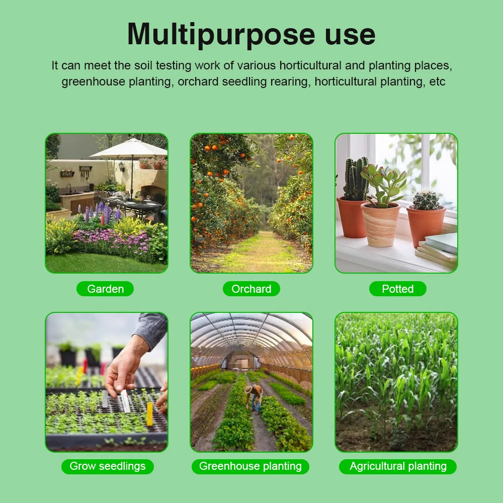 3 in 1 Soil Tester &ndash; Accurate PH Moisture and Temperature Measurement