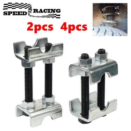 2pcs/4pcs Mini Coil Spring Compressor Strut Shock Absorber 2-Way Adjustable Spring Spacer, Spreads or Compresses Coil Springs by InterCyprus Trading Ltd