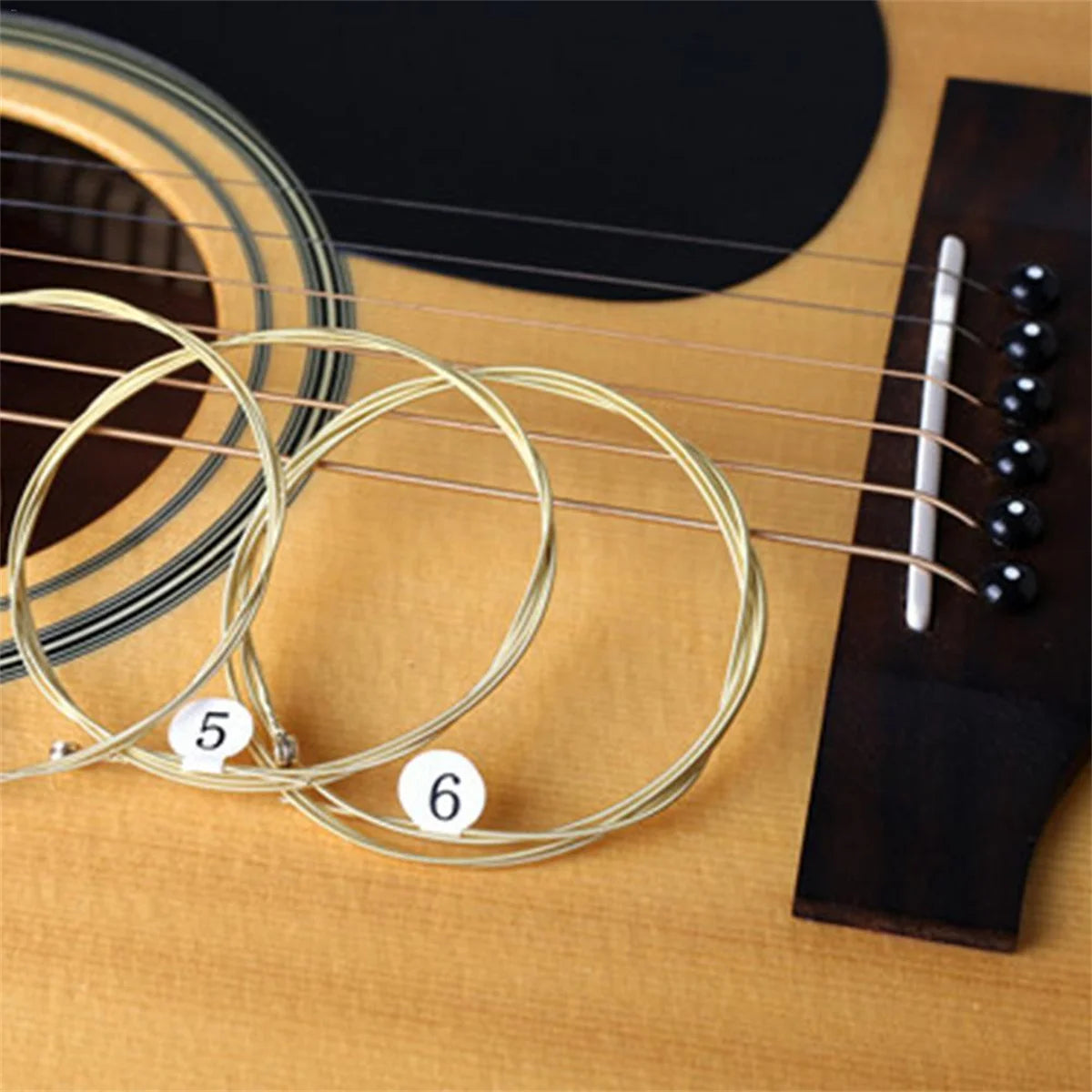 Miwayer Colorful Guitar Strings &ndash; Anti Oxidation Coating