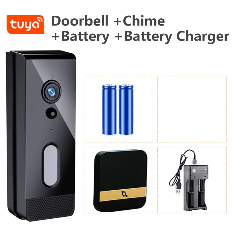 Tuya Smart Home Doorbell Camera &ndash; 1080P HD Video Intercom