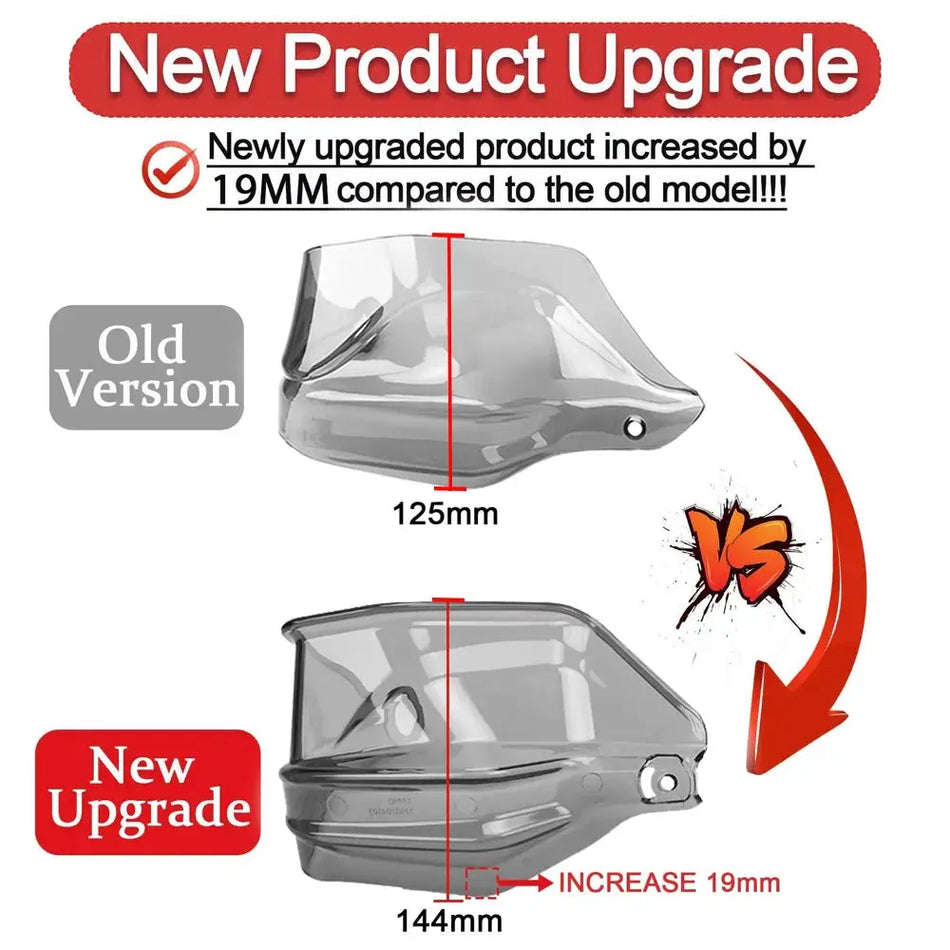 Motorcycle Handguard Shield Hand Guard Protector Windshield For BMW R1200 R1250 R 1250 GS ADV F850 F750 GS S1000 XR Accessory by InterCyprus Trading Ltd