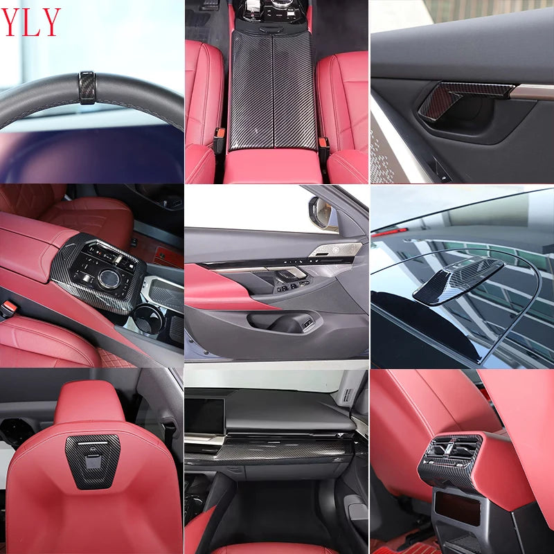 BMW Seria 5 G60 Capac Consolă Bord din Fibră de Carbon ABS