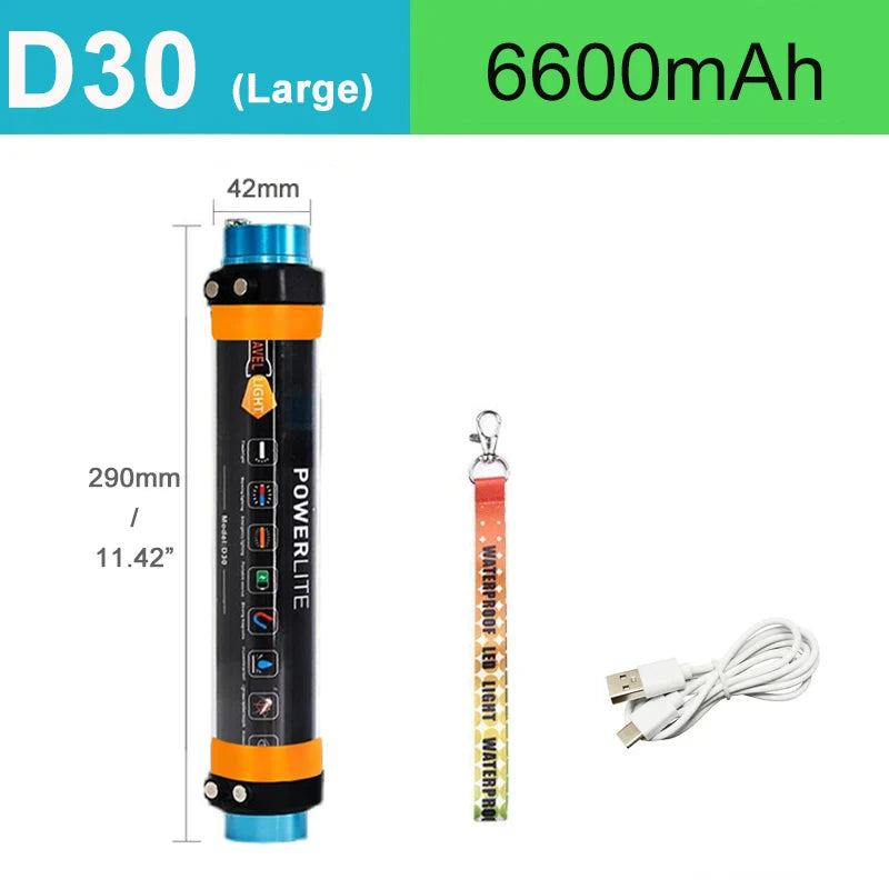 D30 Portable LED Camping Light &ndash; Waterproof Lantern D30