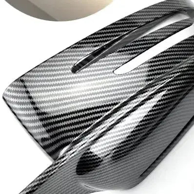 Bright Black Mirror Caps for Mercedes-Benz W212 W204 W176 W246 X204 by InterCyprus Trading Ltd