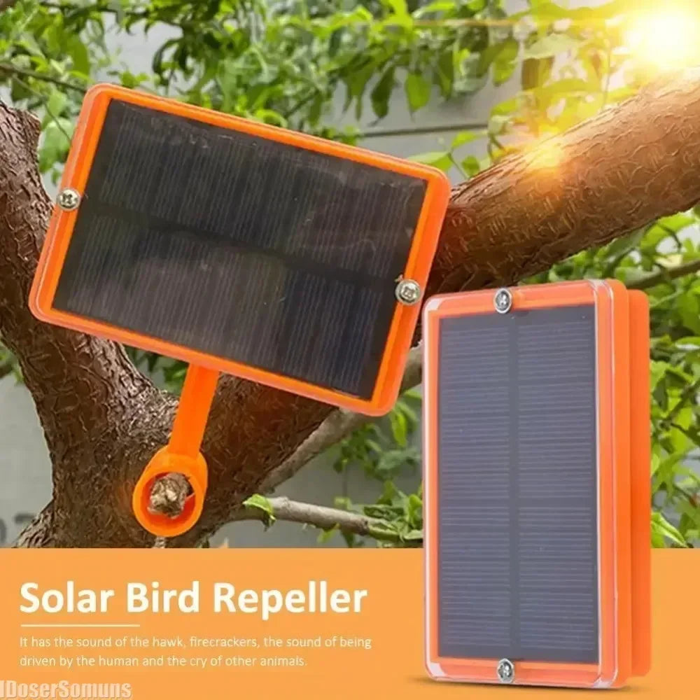 Ultrasonic Bird Repeller &ndash; Solar Powered Motion Activated Device