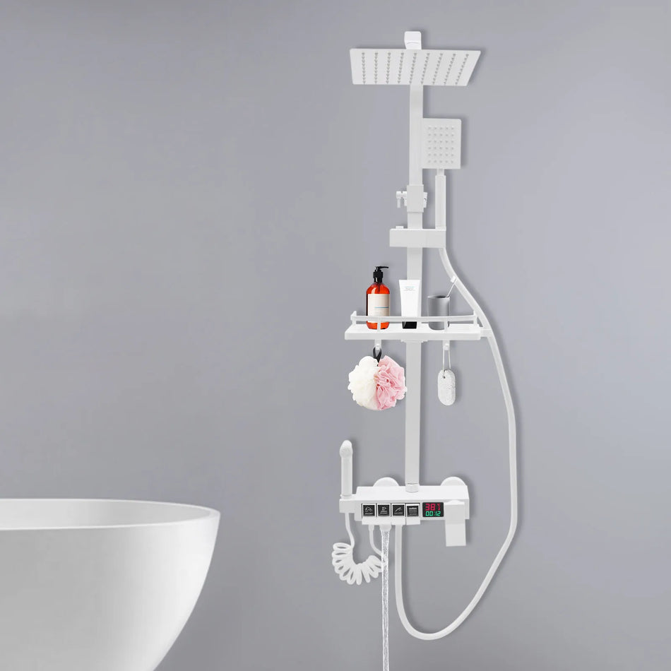 4 Outlet Shower Set – LED Display And Handheld Sprayer