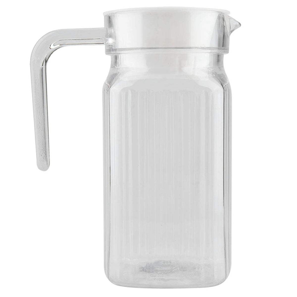 Acrylic Juice Bottle Striped Water Jug &ndash; Keeps Drinks Cold 500ml