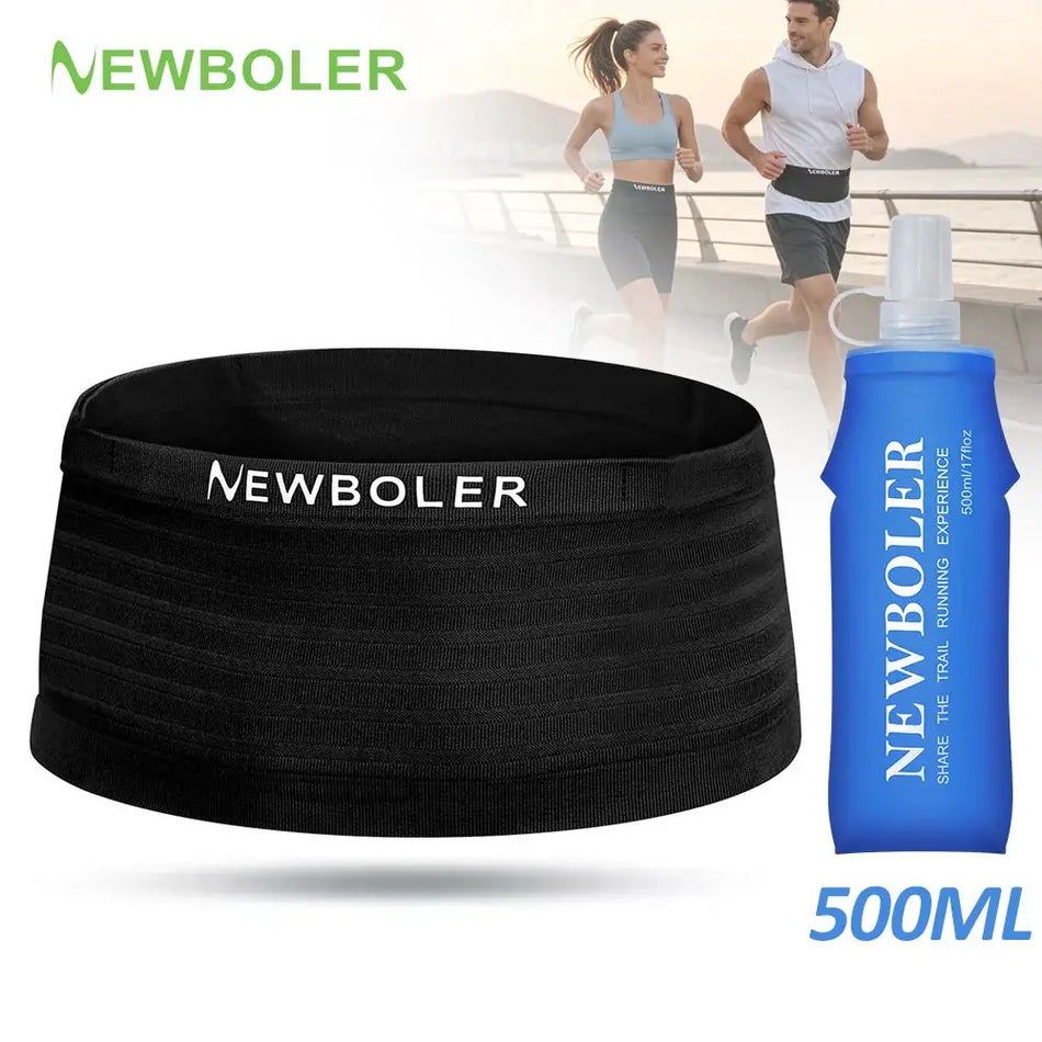 Lightweight Invisible Waist Bag For Running, Breathable Elastic Phone Belt, Foldable For Gym by InterCyprus Trading Ltd