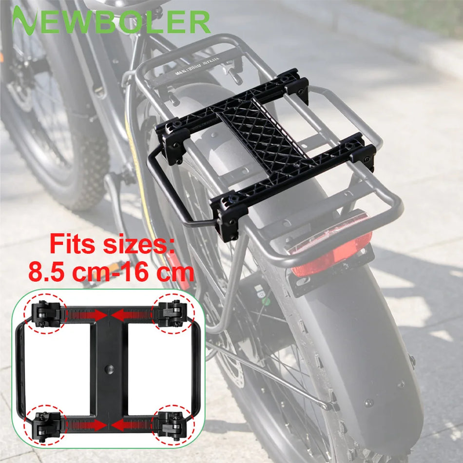 Portapacchi posteriore per bici elettrica a sgancio rapido, per bici da montagna e da carico