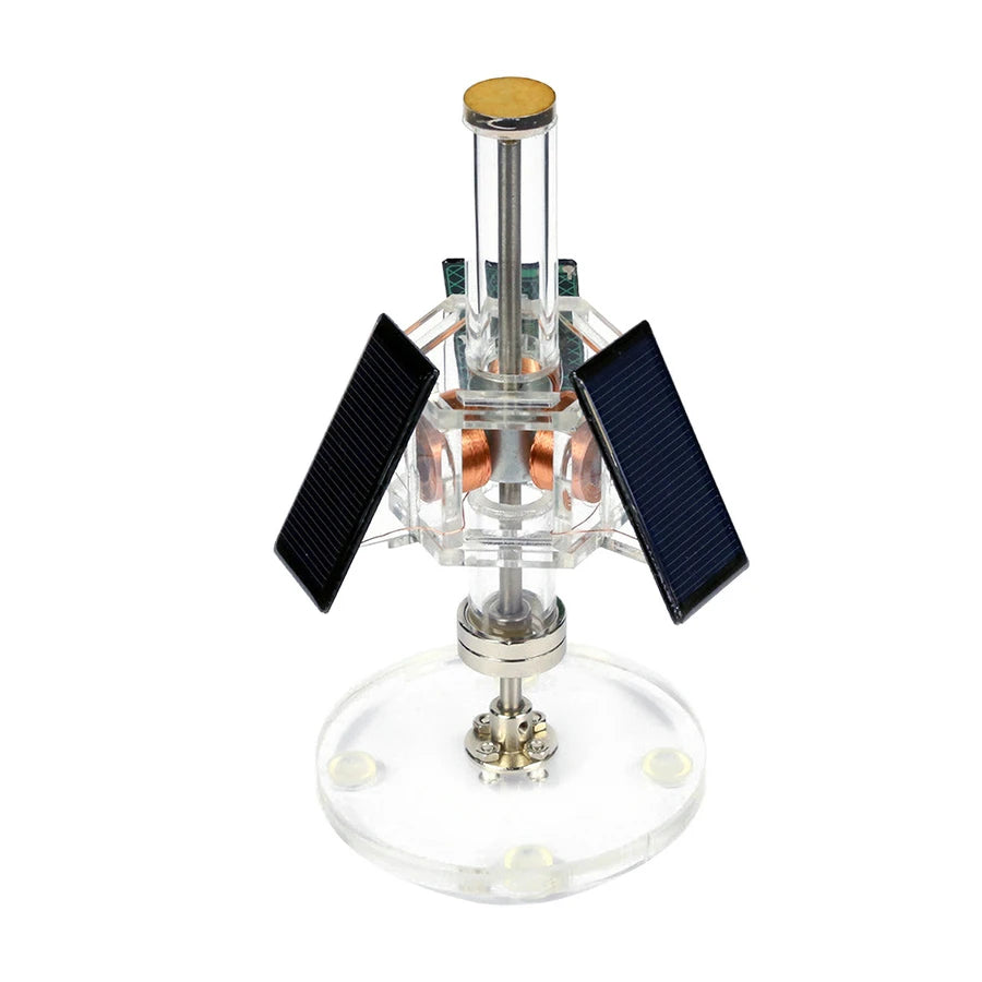 Magnetyczny silnik solarny lewitacyjny trójstronny pionowy bezszczotkowy