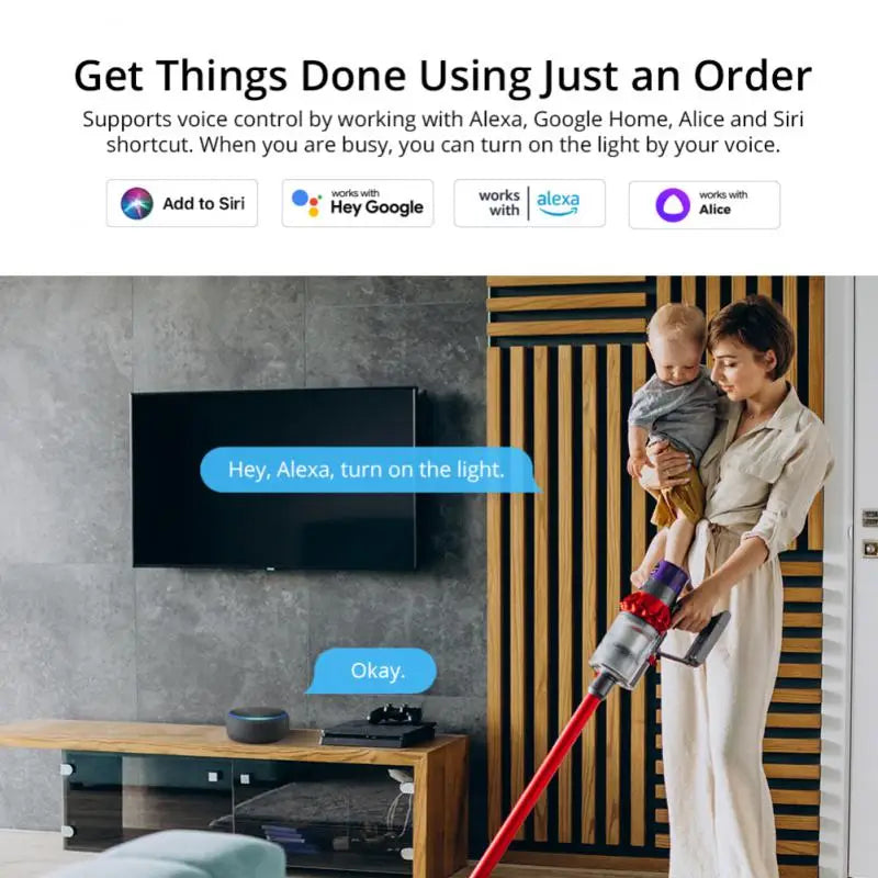 SONOFF M5 WiFi Smart Switch for Smart Homes, 1/2/3 Gang Control