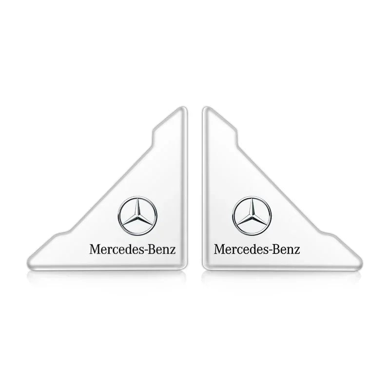 2Pcs Transparent Car Door Corner Protection Sticker &ndash; Durable PVC Material For Mercedes Benz / 2Pcs