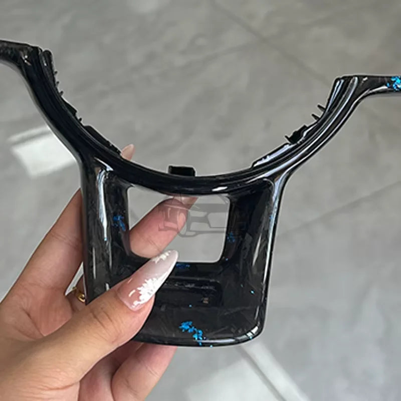 Volkswagen Golf 7 GTI Τιμόνι Μπλε Ίνες Άνθρακα Πλαίσιο Κουμπιών