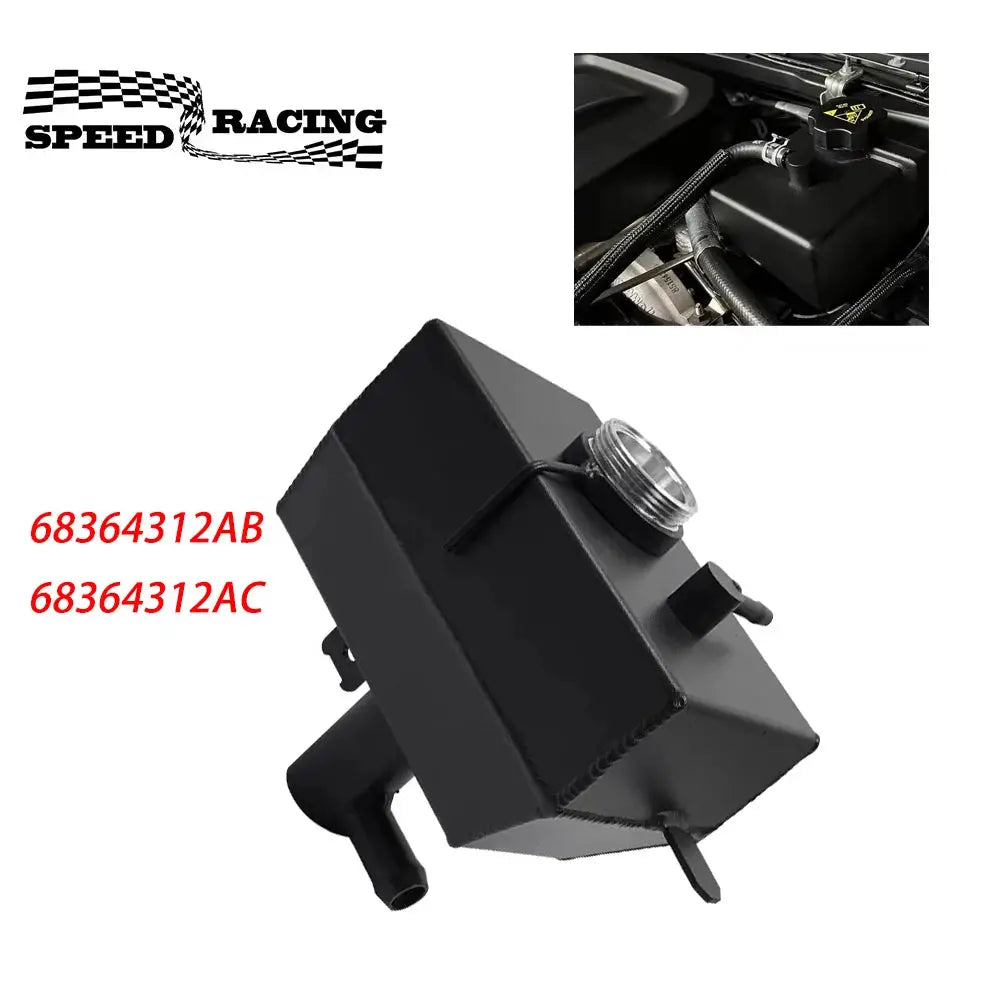 68364312AB 68364312AC Front Engine Coolant Reservoir Aluminium Fit For 2018+ Wrangler JL JLU & 2020+Gladiator JT 2.0&3.6L by InterCyprus Trading Ltd