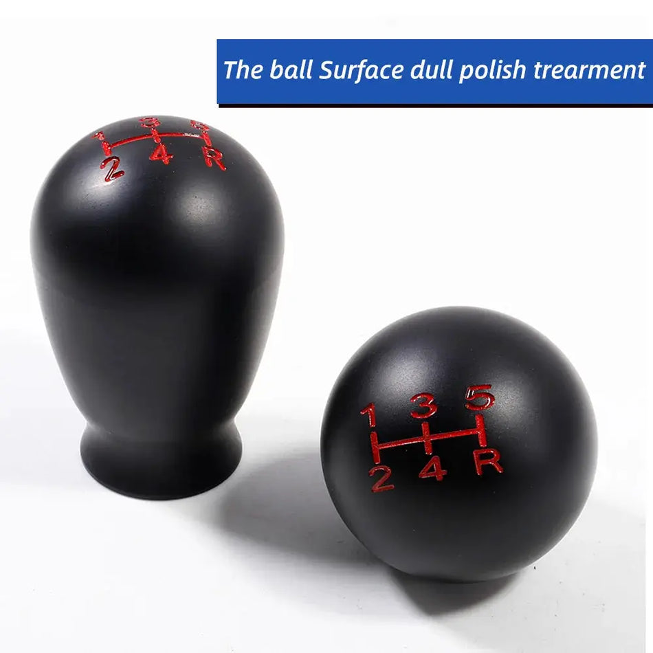 Aluminum Tear Drop 5-6 Speed Shift Knob for Honda Civic FK8 FL5 GD3 GK5 GE8 GR9 by InterCyprus Trading Ltd