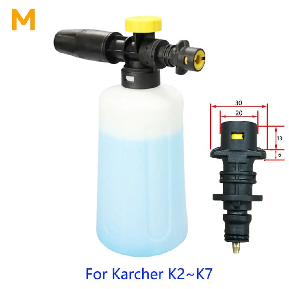 750ml Snow Foam Lance for High Pressure Washers - Fits Karcher, Nilfisk, Parkside, and More For karcher k2-k7