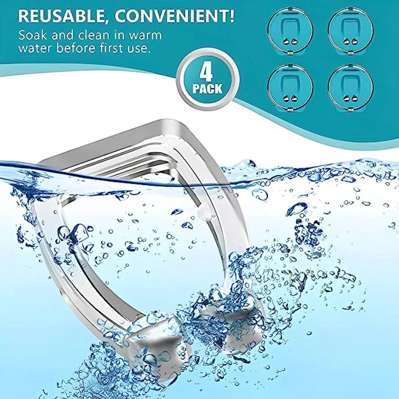 2 4 6pcs Magnetic Anti Snore Nose Clips &ndash; Easy Breathing