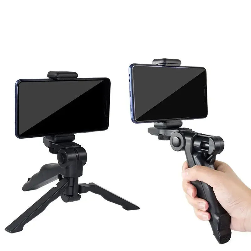 Mini Handheld Grip Stabilizer Tripod for Smartphones and Action Cameras