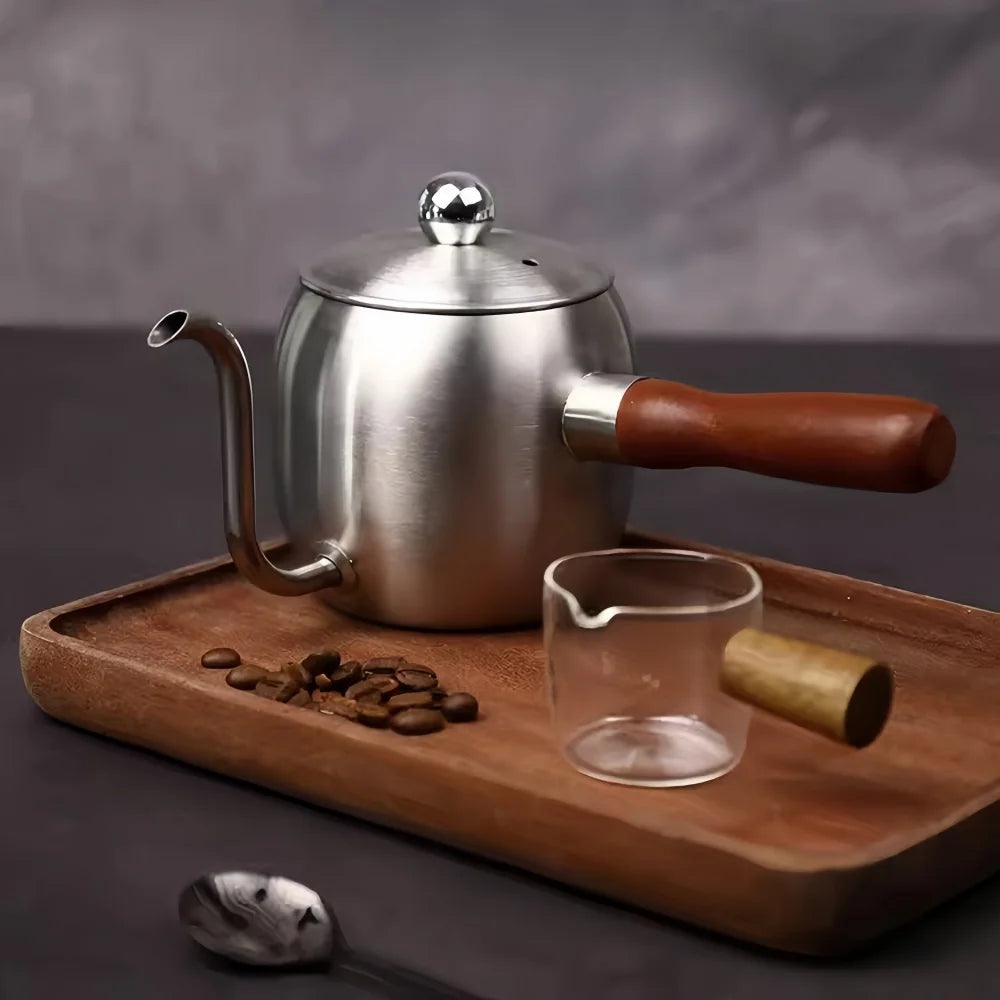 500ML Coffee Hand-Brewed Pot &ndash; Premium 304 Stainless Steel Construction