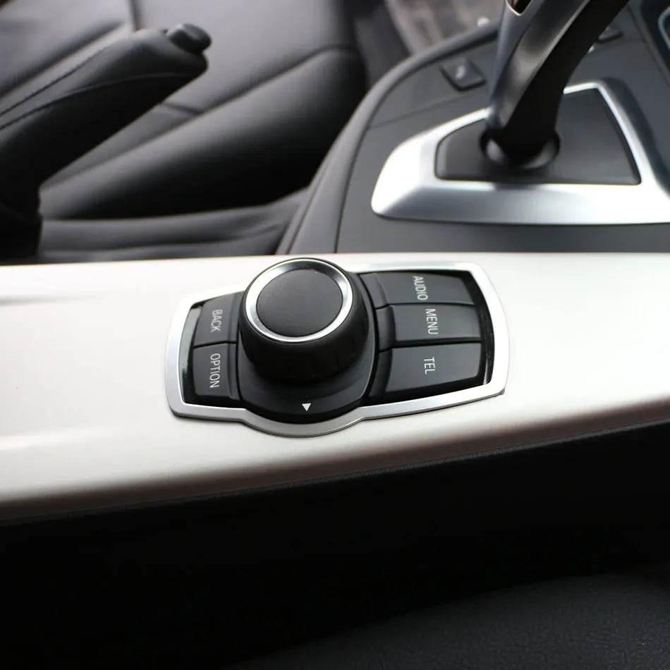 Рамка панели кнопок BMW X1 F48, крышка из нержавеющей стали, 2016-2022