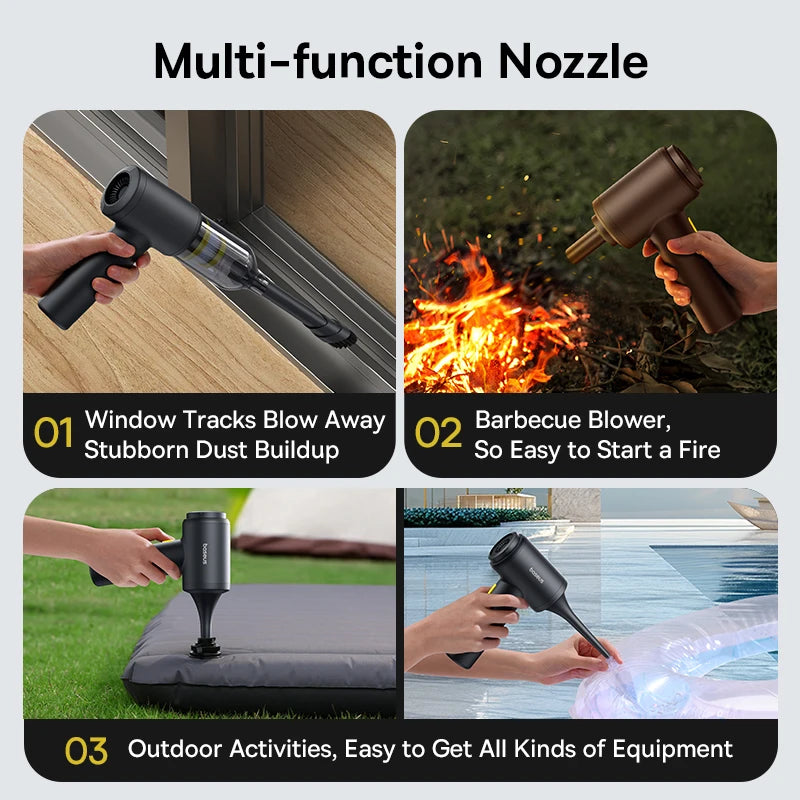 Baseus AT 4In1 Car &ndash; Cordless Portable Cleaning Power