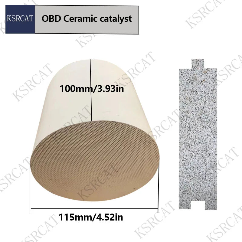 Universeller keramischer Waben-Katalysator für Autoabgase 115X100mm