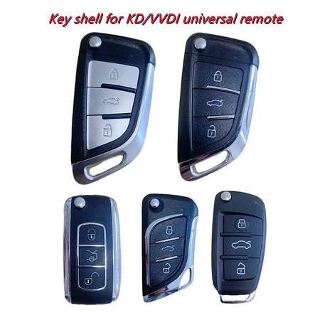 10pcs/lot VVDI/KD Universal Remote Key Case Shell without Blade for XKLKS0EN XKA600EN B29 NB29 B07 No Logo by InterCyprus Trading Ltd