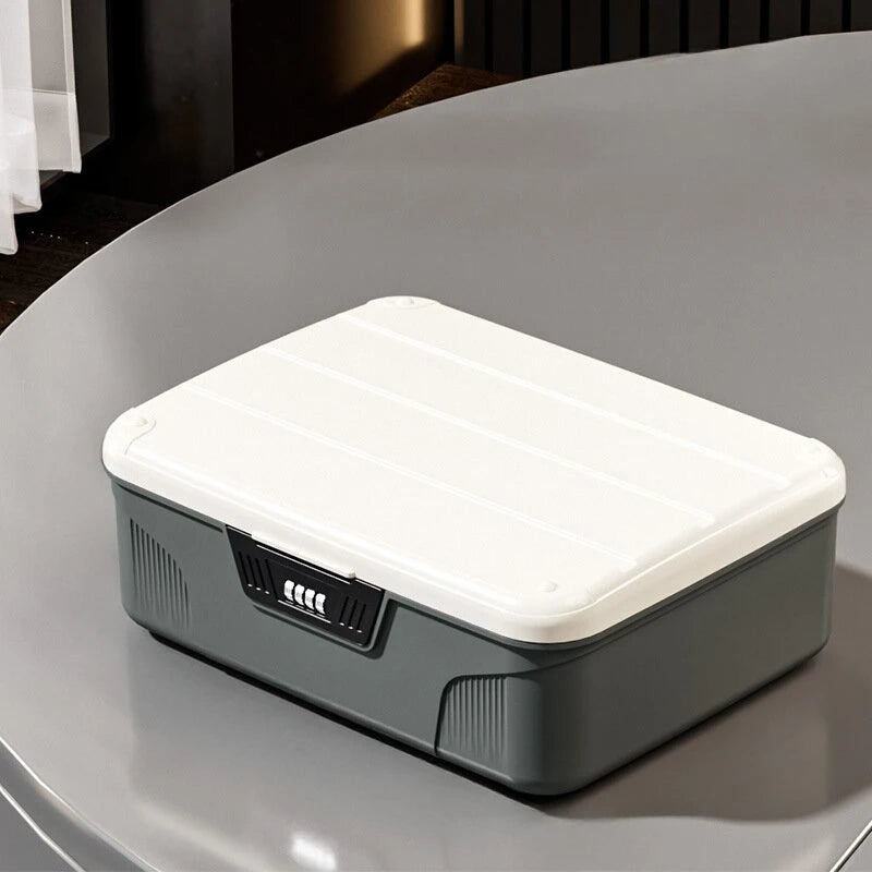 Four Digit Password Lock Safe Box &ndash; Privacy Jewelry Safety dark grey M