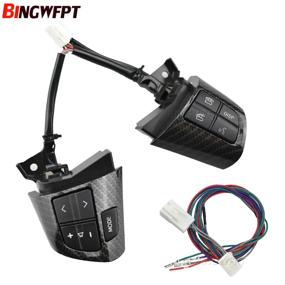 Steering Wheel Audio Control Switch With Wire For TOYOTA COROLLA A*DE150 N*DE150 NR*E150 ZR*E15 2010 2011 2012 2013 84250-02230 by InterCyprus Trading Ltd
