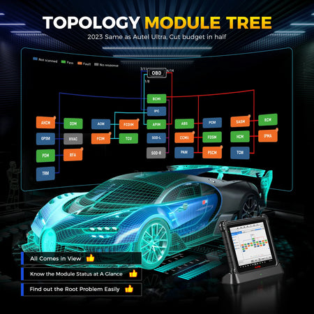 Autel MaxiCOM Ultra Lite S Diagnostic Tablet &ndash; ECU Coding