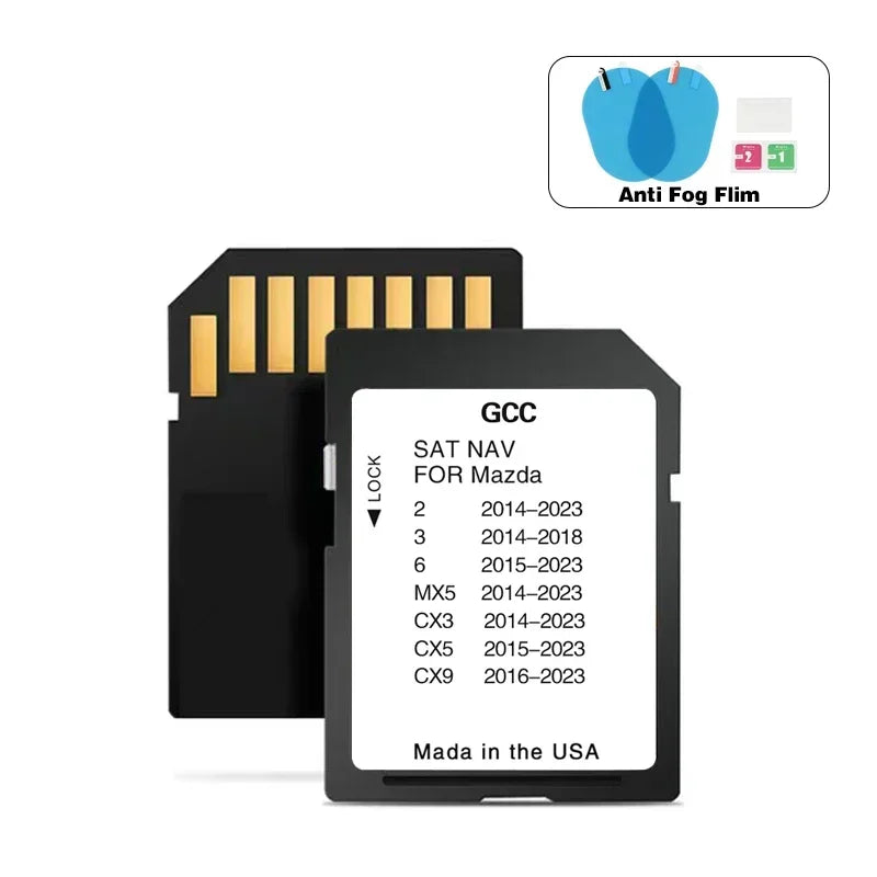 NAVINESA Mazda2 Connect1 SD Card 8GB &ndash; Gulf Maps Update